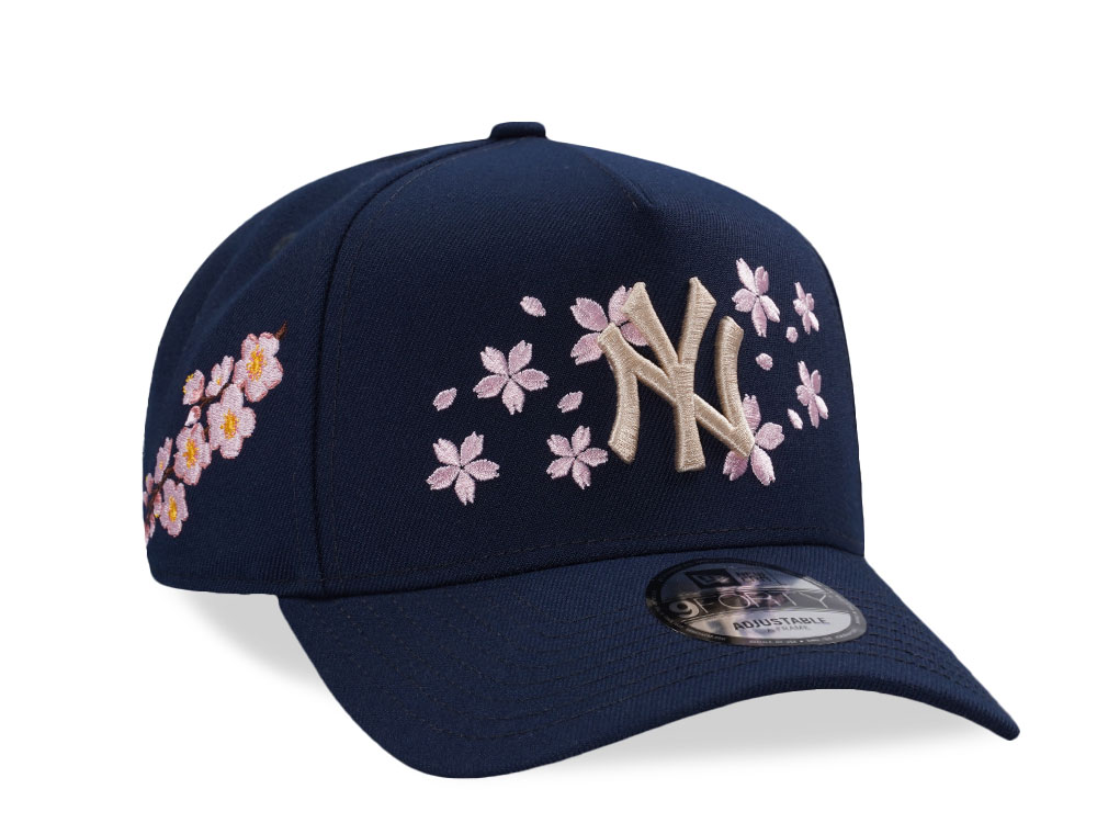 New Era New York Yankees Ocean Sakura Edition 9Forty A Frame Snapback Hat