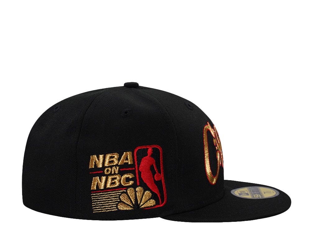 New Era Chicago Bulls NBA on NBC Black Prime Edition 59Fifty Fitted Hat