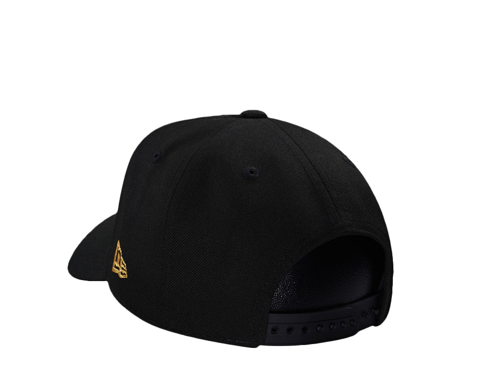 New Era Chicago Blackhawks All Star Game 1991 Black 24K Edition 9Forty A Frame Snapback Hat