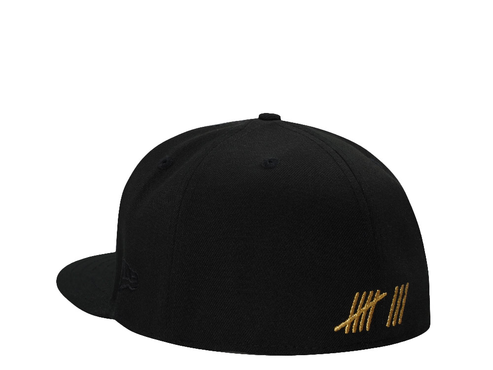 New Era Los Angeles Dodgers World Series 2024 Champions Black Prime Edition 59Fifty Fitted Hat