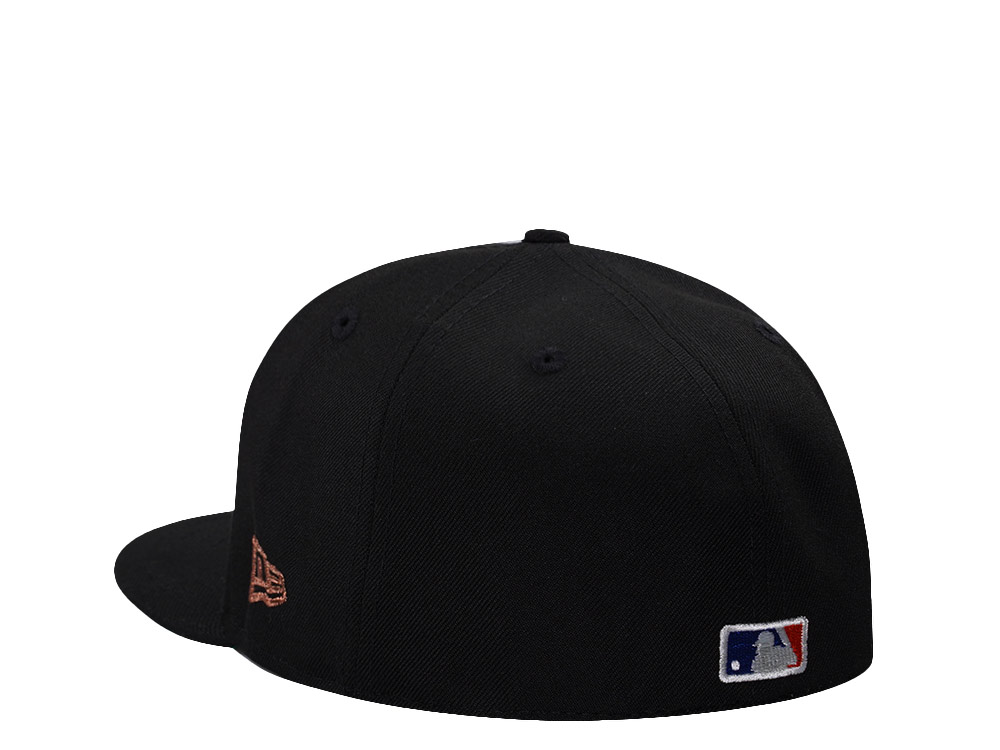 New Era New York Mets Subway Series Statue Black Prime Edition 59Fifty Fitted Hat