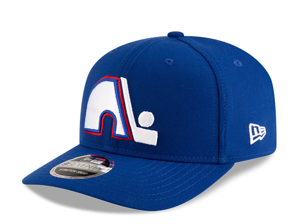 New Era Quebec Nordiques Blue 9Seventy Stretch Snapback Hat