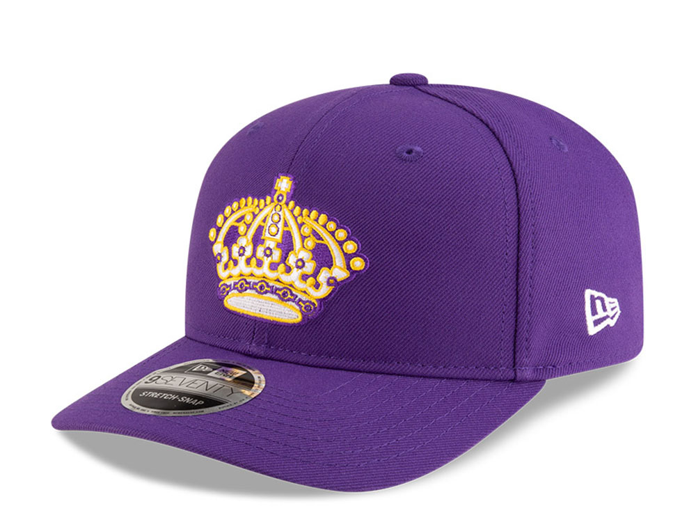New Era Los Angeles Kings Purple 9Seventy Stretch Snapback Hat