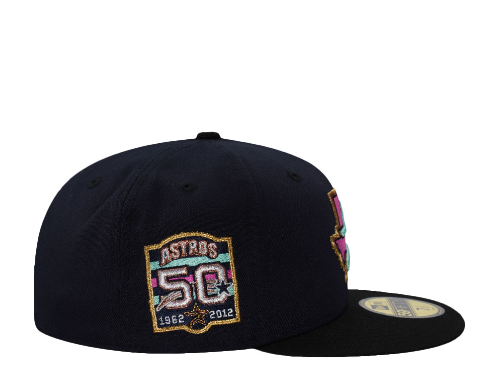 New Era Houston Astros 50th Anniversary Navy Two Tone Edition 59Fifty Fitted Hat