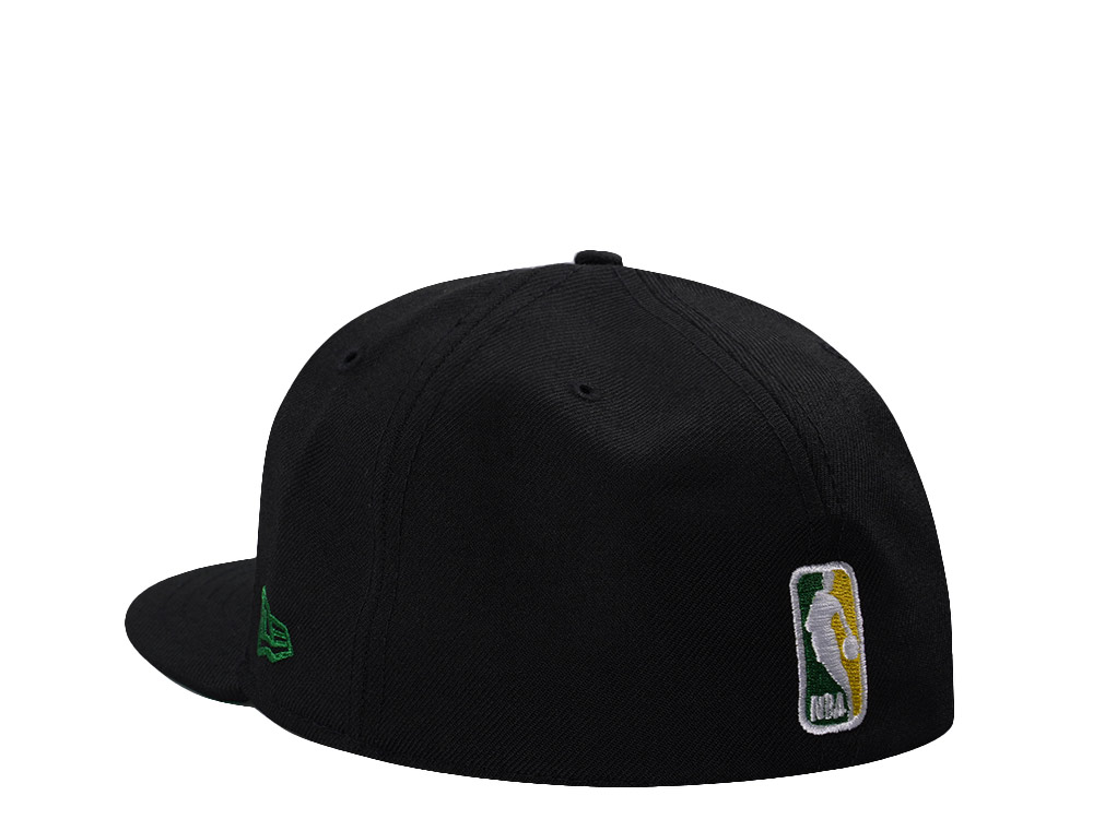 New Era Seattle Supersonics 40th Anniversary Wool Black Throwback Edition 59Fifty Fitted Hat