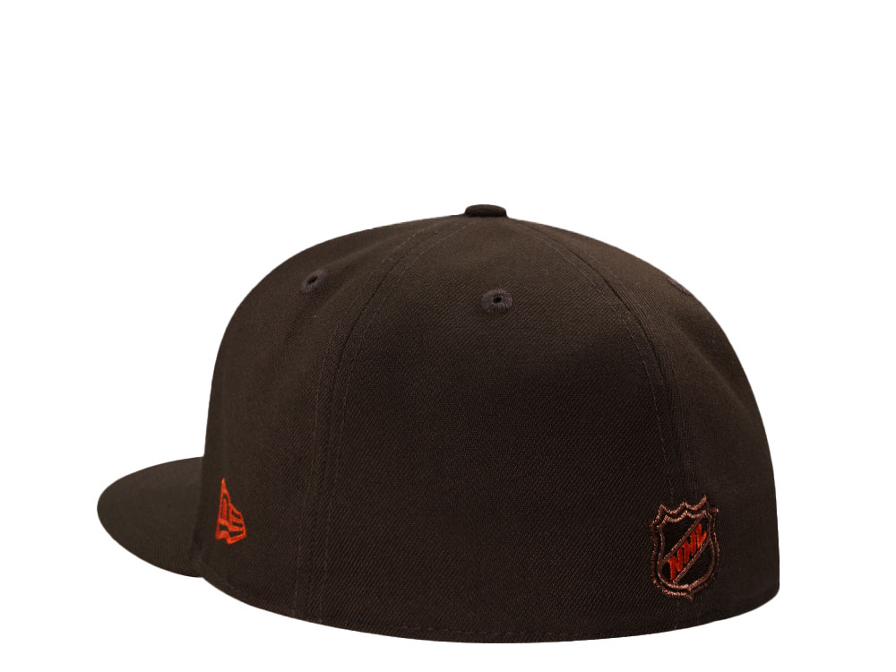 New Era Edmonton Oilers Inaugural Season 1979 Walnut Prime Edition 59Fifty Fitted Hat