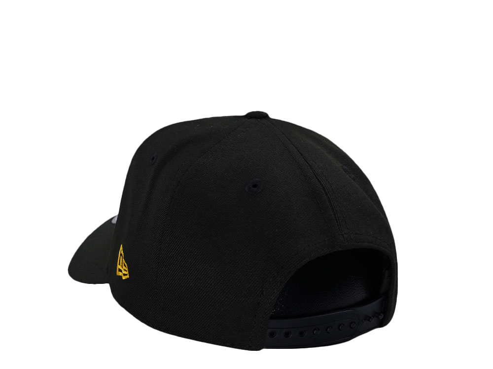 New Era Pittsburgh Pirates Black Classic Edition 9Forty A Frame Snapback Hat