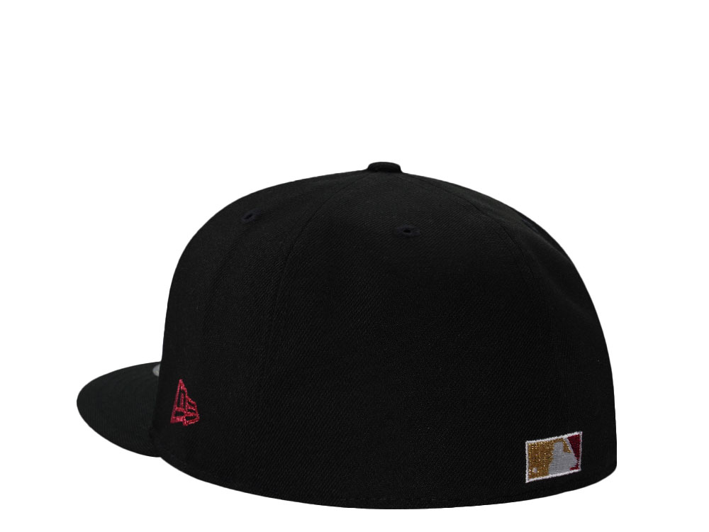 New Era Anaheim Angels 50th Anniversary Cupid Black Prime Edition 59Fifty Fitted Hat