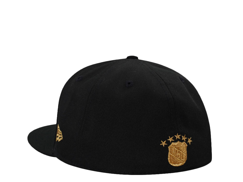 New Era Florida Panthers 30th Anniversary 24K Black Prime Edition 59Fifty Fitted Hat