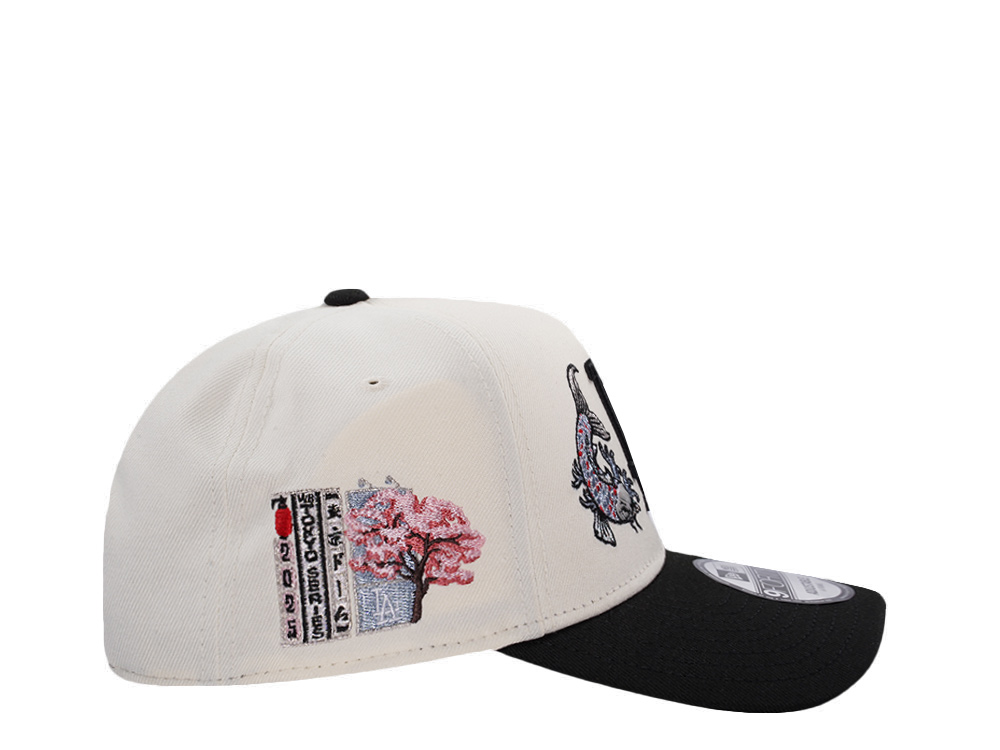 New Era Los Angeles Dodgers Tokyo Series Koi Chrome Two Tone Edition 9Forty A Frame Snapback Hat