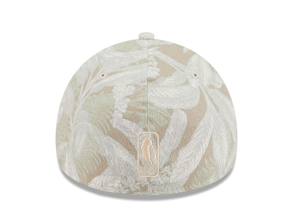 New Era X Three Looms New York Knicks Stone Leafy Palm 59Forty A Frame Fitted Hat