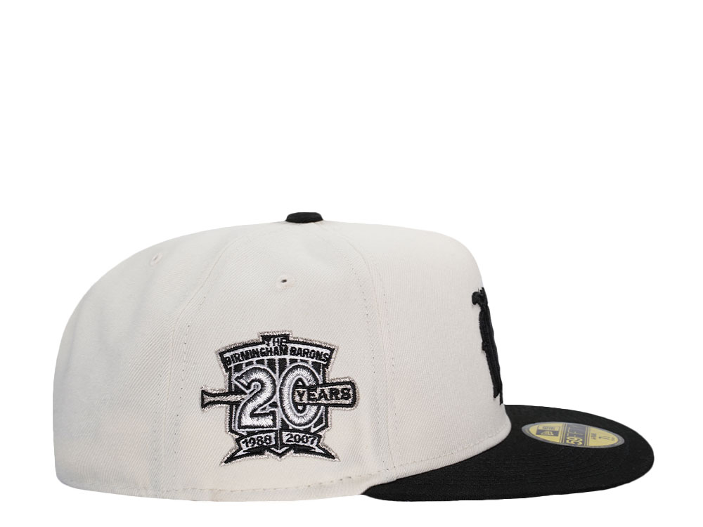 New Era Birmingham Barons 20 Years Chrome Two Tone Edition 59Fifty A Frame Fitted Hat