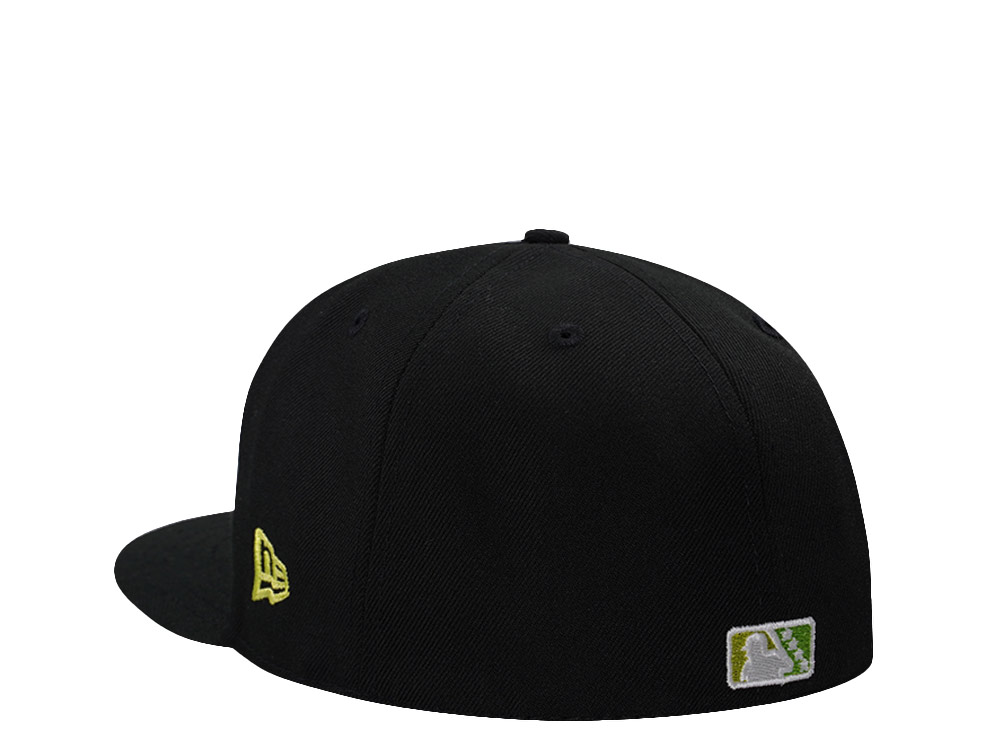 New Era Jacksonville Jumbo Shrimp Triple A National Champions 2025 Black Prime Edition 59Fifty Fitted Hat