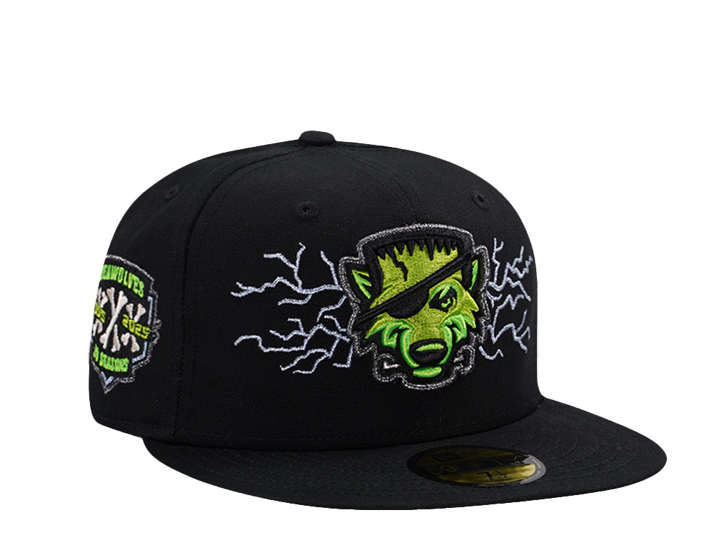 New Era Erie Sea Wolves 30 Seasons Horror Edition 59Fifty Fitted Hat