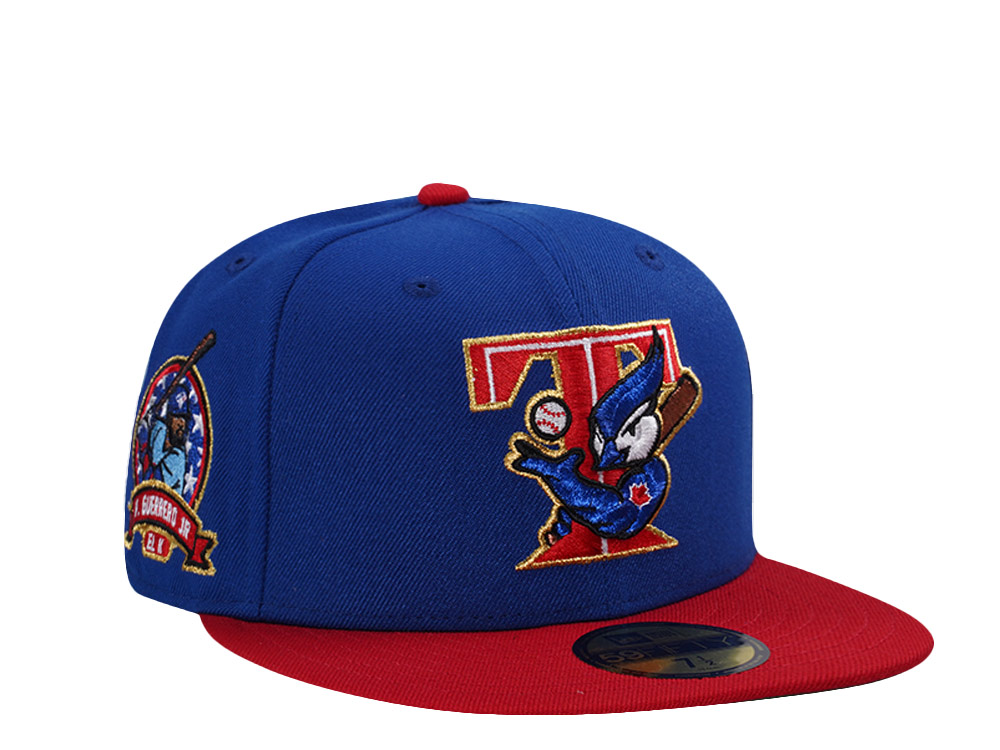 New Era Toronto Blue Jays Vladimir Guerrero Jr. Blue Two Tone Edition 59Fifty Fitted Hat