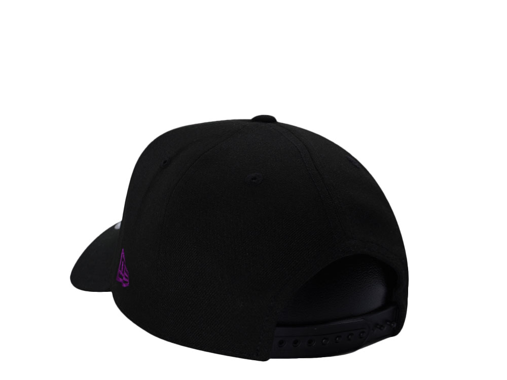 New Era Oakland Athletics Coliseum Black Magenta Edition 9Forty A Frame Snapback Hat