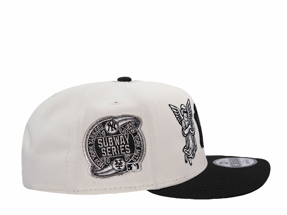 New Era New York Yankees Subway Series Angel Chrome Two Tone Edition 9Fifty A Frame Snapback Hat