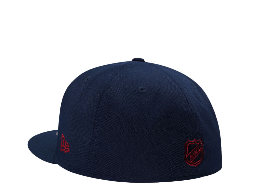 New Era Colorado Avalanche 10th Anniversary Blue Prime Edition 59Fifty Fitted Hat