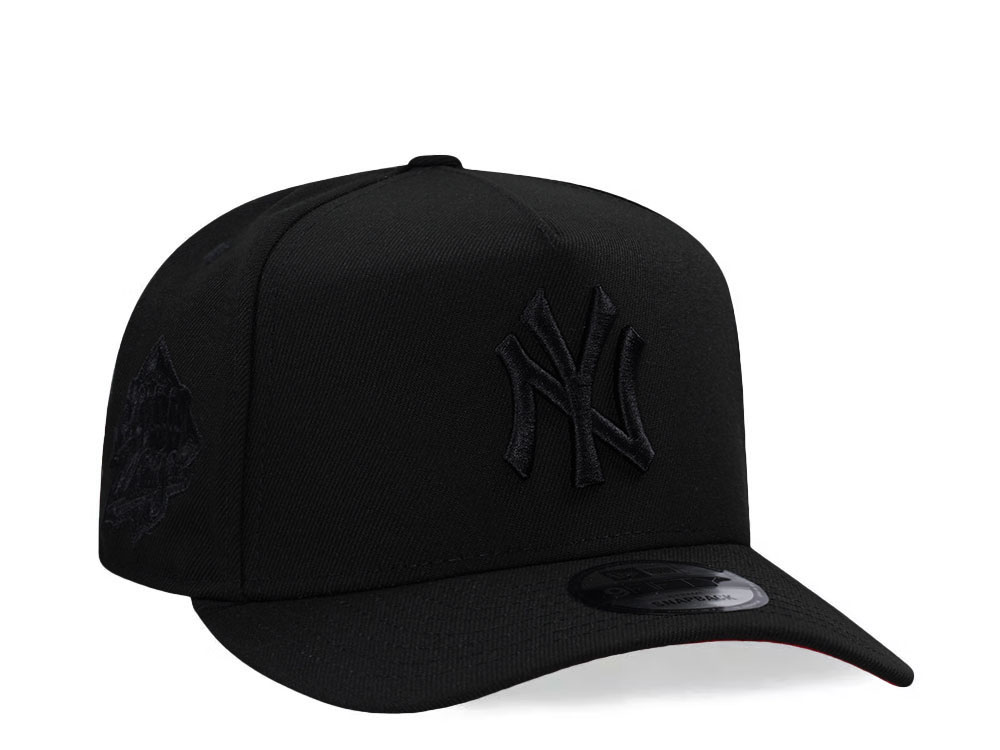 New Era New York Yankees World Series 1999 Blackout Red Prime Edition 9Fifty A Frame Snapback Hat