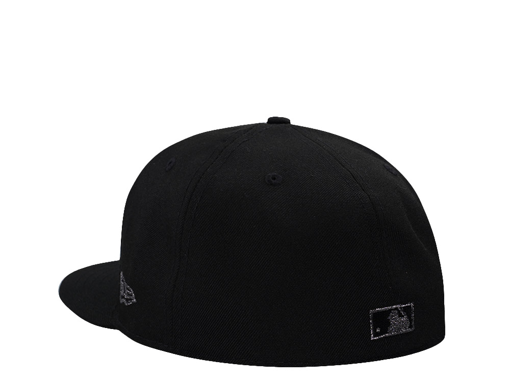 New Era Baltimore Orioles 50th Anniversary Black on Black Prime Edition 59Fifty Fitted Hat