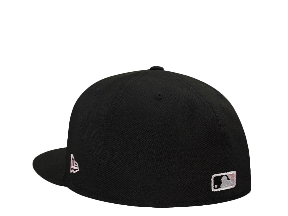 New Era Los Angeles Dodgers Script Black Pink Prime Edition 59Fifty Fitted Hat