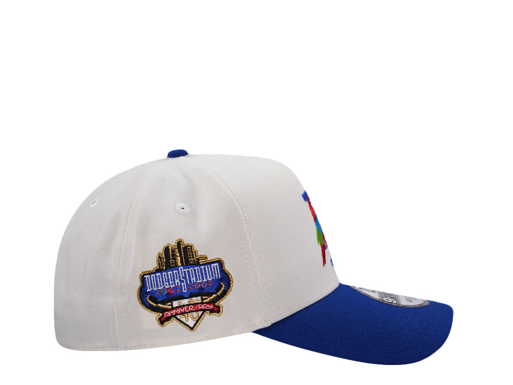 New Era Los Angeles Dodgers 40th Anniversary Chrome Two Tone Edition 9Forty A Frame Snapback Hat