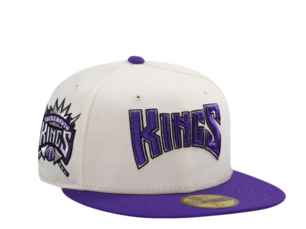 New Era Sacramento Kings Chrome Two Tone Edition 59Fifty Fitted Hat