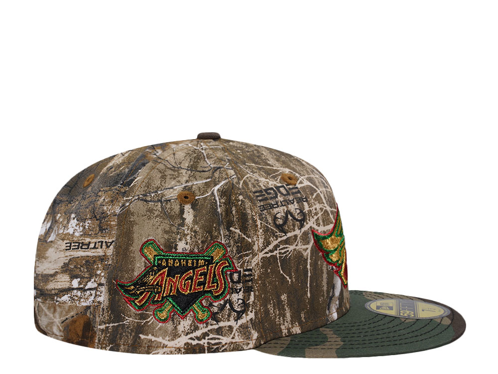 New Era Anaheim Angels Realtree Prime Edition 59Fifty Fitted Hat