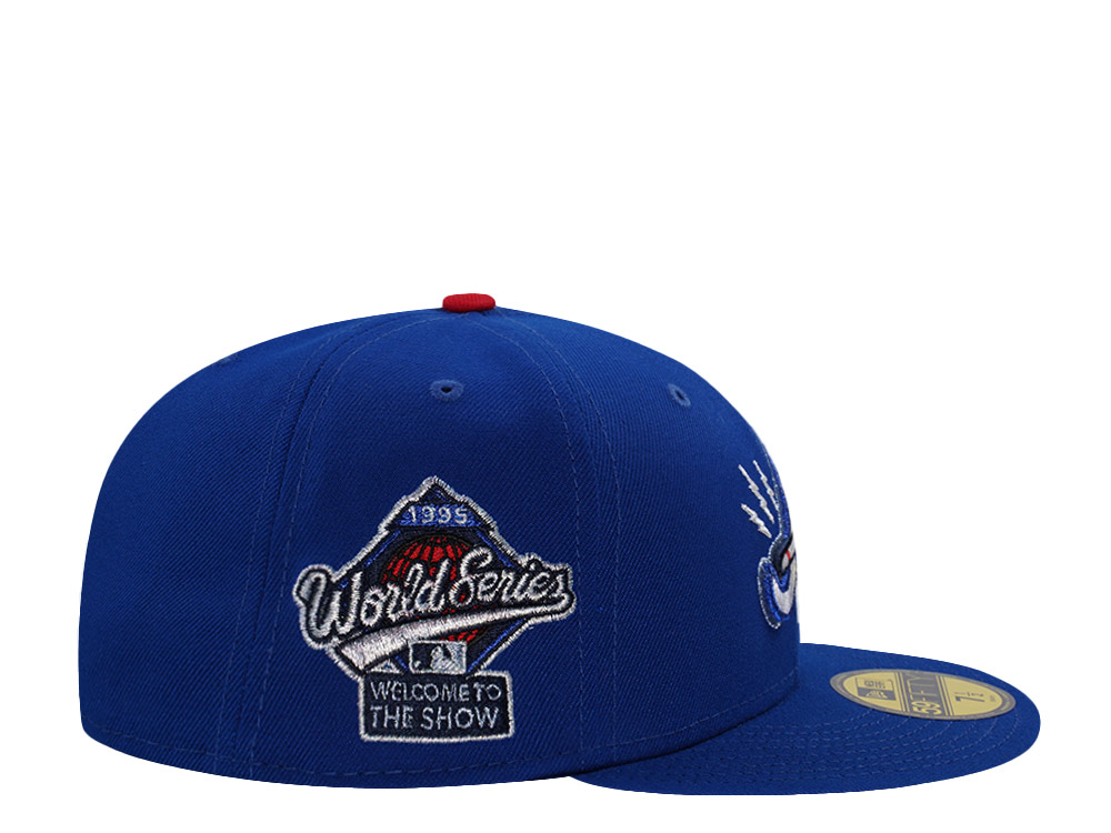 New Era Atlanta Braves World Series 1995 Royal Blue Prime Edition 59Fifty Fitted Hat