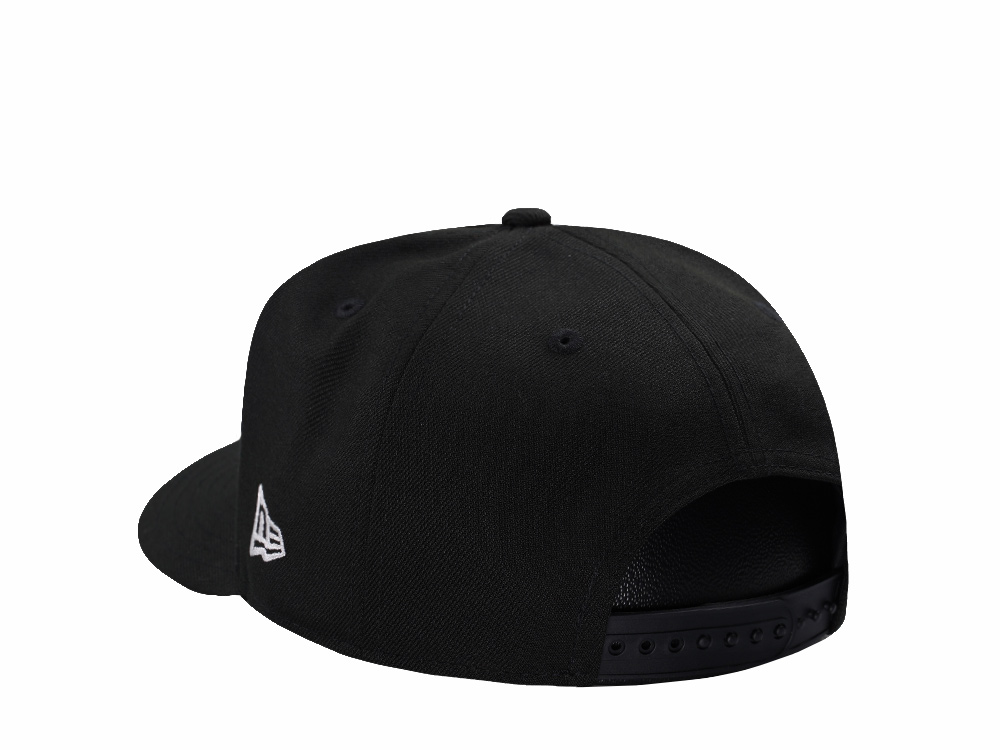 New Era Los Angeles Dodgers Skull Script Black Prime Edition 9Fifty A Frame Snapback Hat