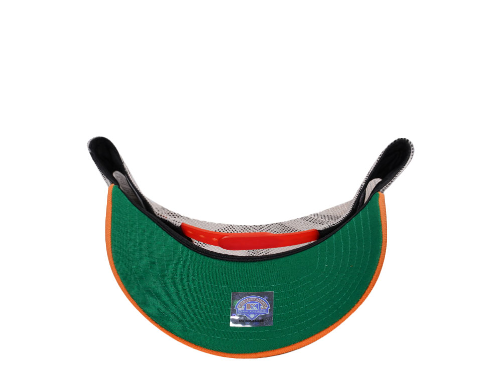 New Era Jacksonville Beach Sea Birds Foam Trucker 9Forty A Frame Snapback Hat