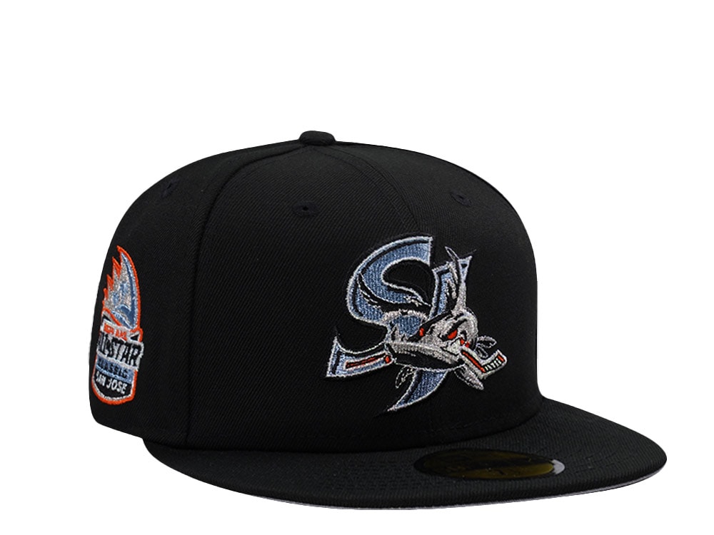 New Era San Jose Barracuda All Star Game 2024 Black Prime Edition 59Fifty Fitted Hat