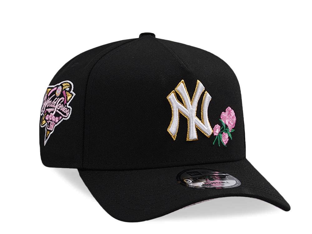 New Era New York Yankees World Series 2020 Black Prime Edition 9Forty A Frame Snapback Hat