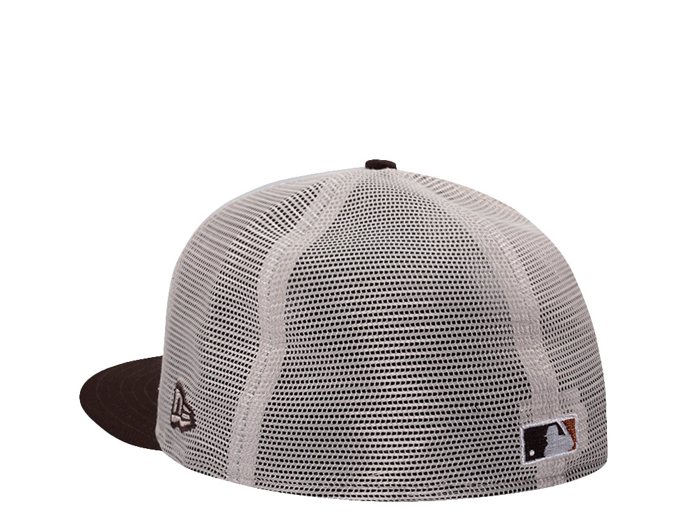 New Era Houston Astros 40th Anniversary Stone Two Tone Edition 59Fifty Trucker Fitted Hat