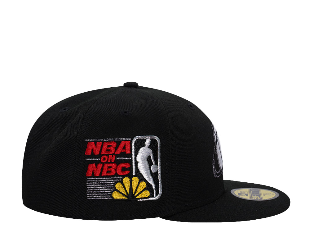 New Era Houston Rockets NBC Black Prime Edition 59Fifty Fitted Hat