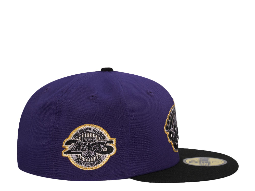 New Era Los Angeles Kings 25th Anniversary Purple Metallic Two Tone Edition 59Fifty Fitted Hat