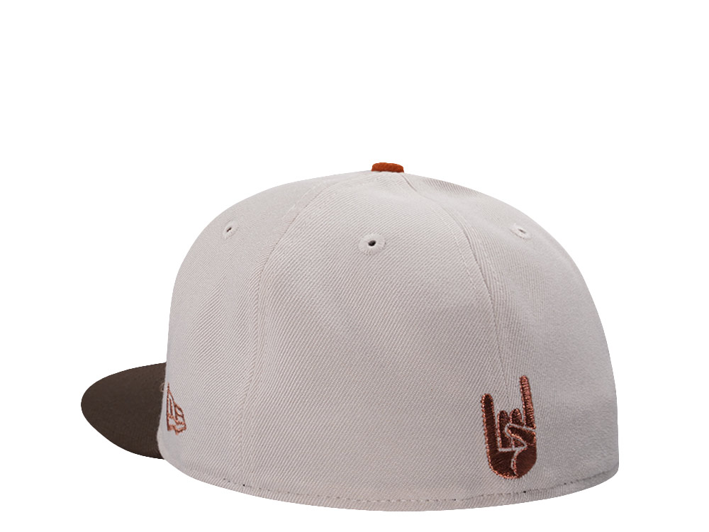New Era Texas Longhorns Champions Stone Two Tone Edition 59Fifty Fitted Hat