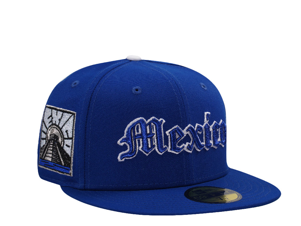 New Era Mexico Royal Blue Prime Edition 59Fifty Fitted Hat