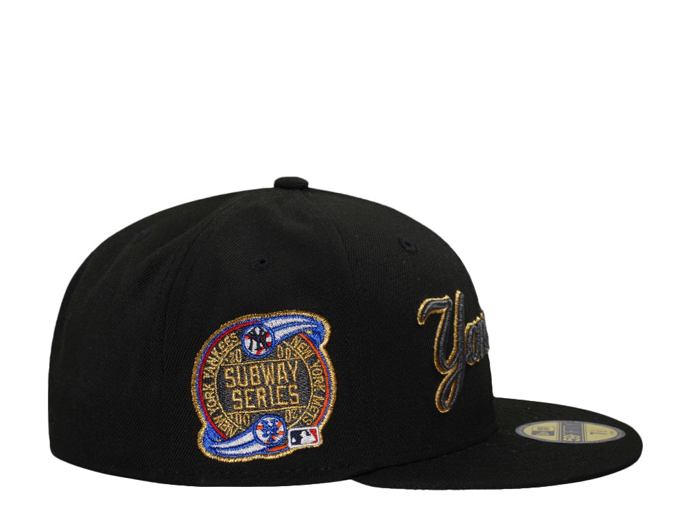 New Era New York Yankees Subway Series 2000 Gold Select Edition 59Fifty Fitted Hat