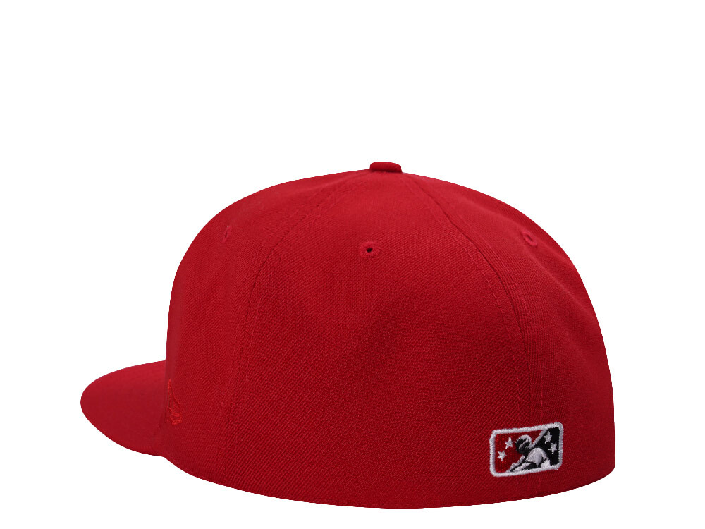 New Era Modesto Athletics Scarlet Prime Edition 59Fifty Fitted Hat