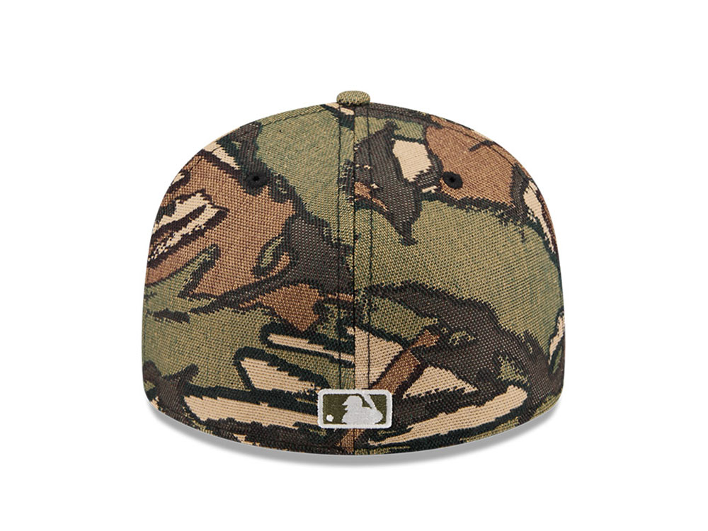 New Era Los Angeles Dodgers Jacquard Camo Pre Curved Edition 59Fifty Fitted Hat