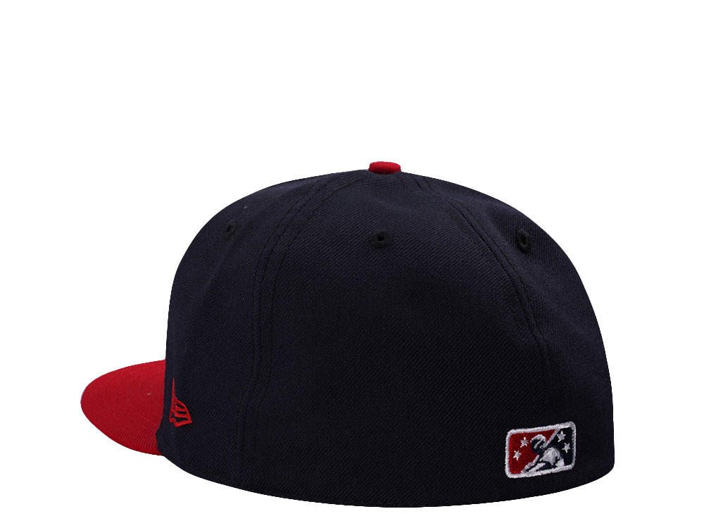 New Era Kinston Indians Navy Wool Two Tone Edition 59Fifty Fitted Hat