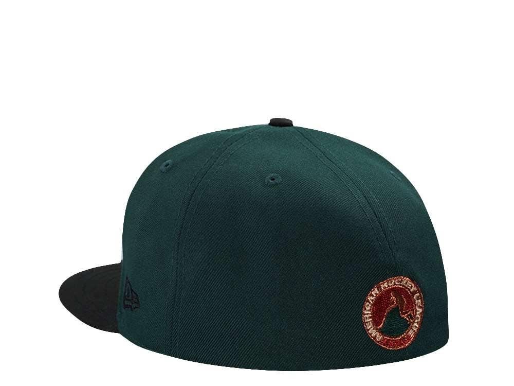 New Era Tucson Roadrunners 90th Anniversary Dark Green Two Tone Edition 59Fifty Fitted Hat