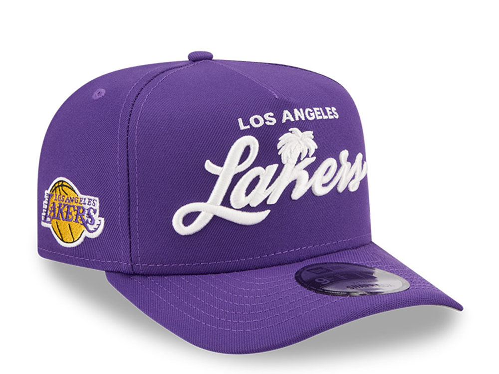 New Era Los Angeles Lakers Local Play Purple 9Fifty A Frame
