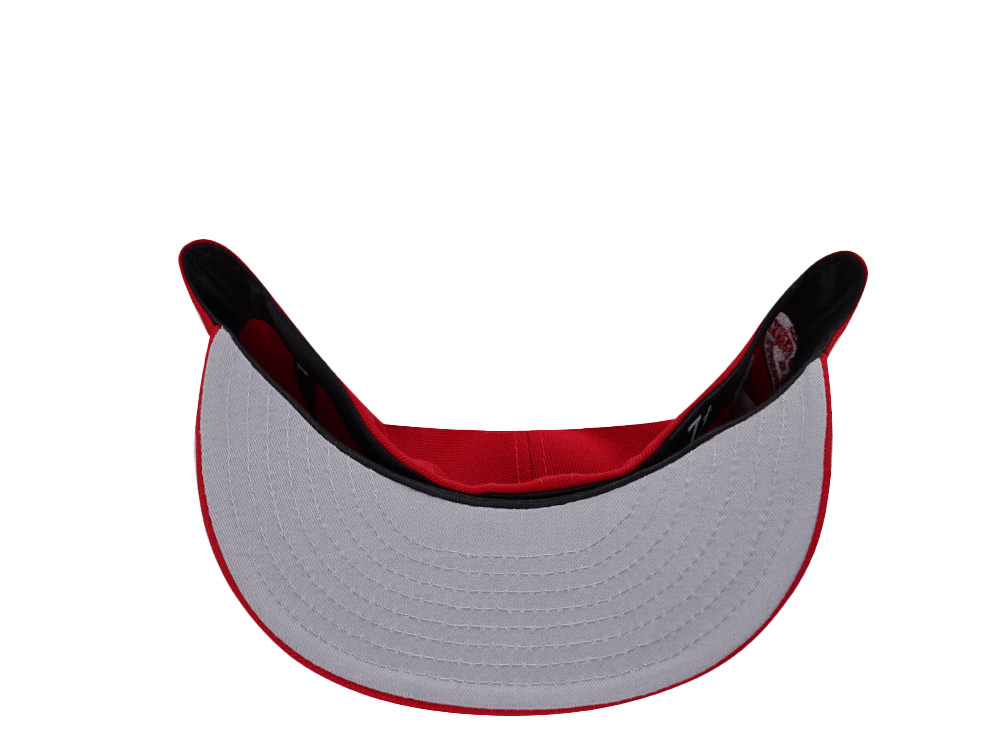 New Era Detroit Red Wings Metallic Farewell the Joe Red Prime Edition 59Fifty Fitted Hat