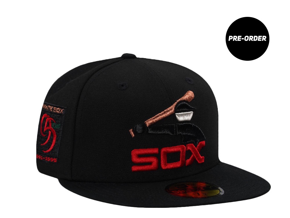 PRE-ORDER New Era Chicago White Sox 95th Anniversary Charcoal Two Tone Edition 59Fifty Fitted Hat