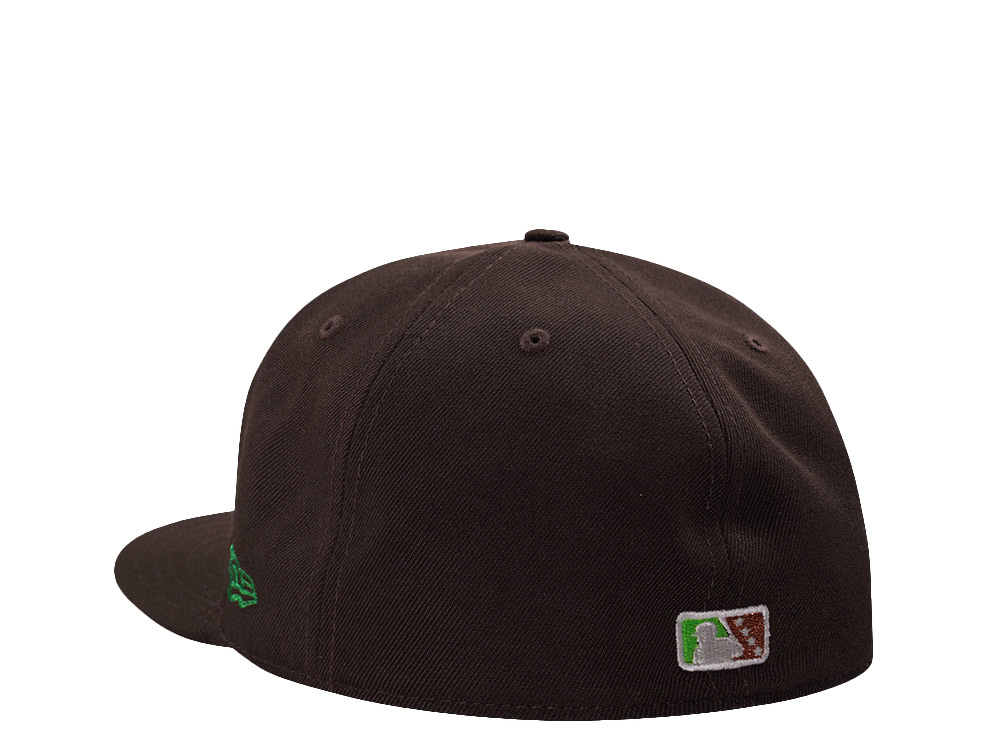 New Era Rochester Red Wings Flower City Burnt Wood Glow in the Dark Horror Edition 59Fifty Fitted Hat