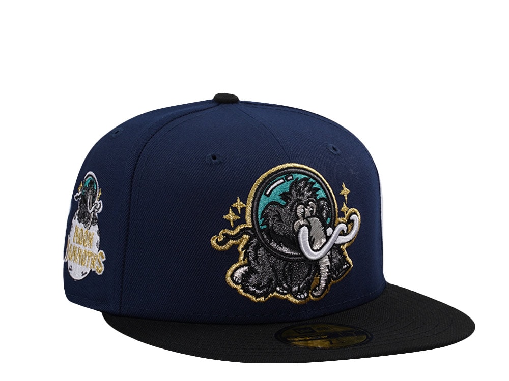 New Era Erie Sea Wolves Ocean Blue Two Tone Edition 59Fifty Fitted Hat