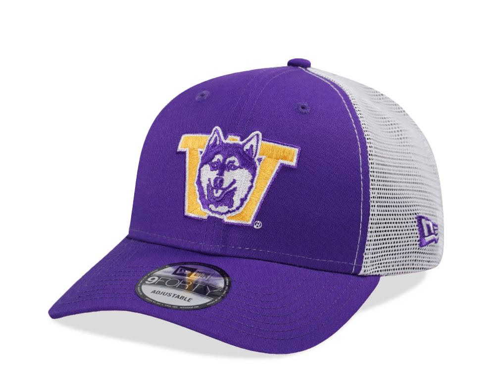 20-60代からのファッション通販  New Era Hat Snapback Trucker 9Forty Huskies Washington ポケモンカードゲーム