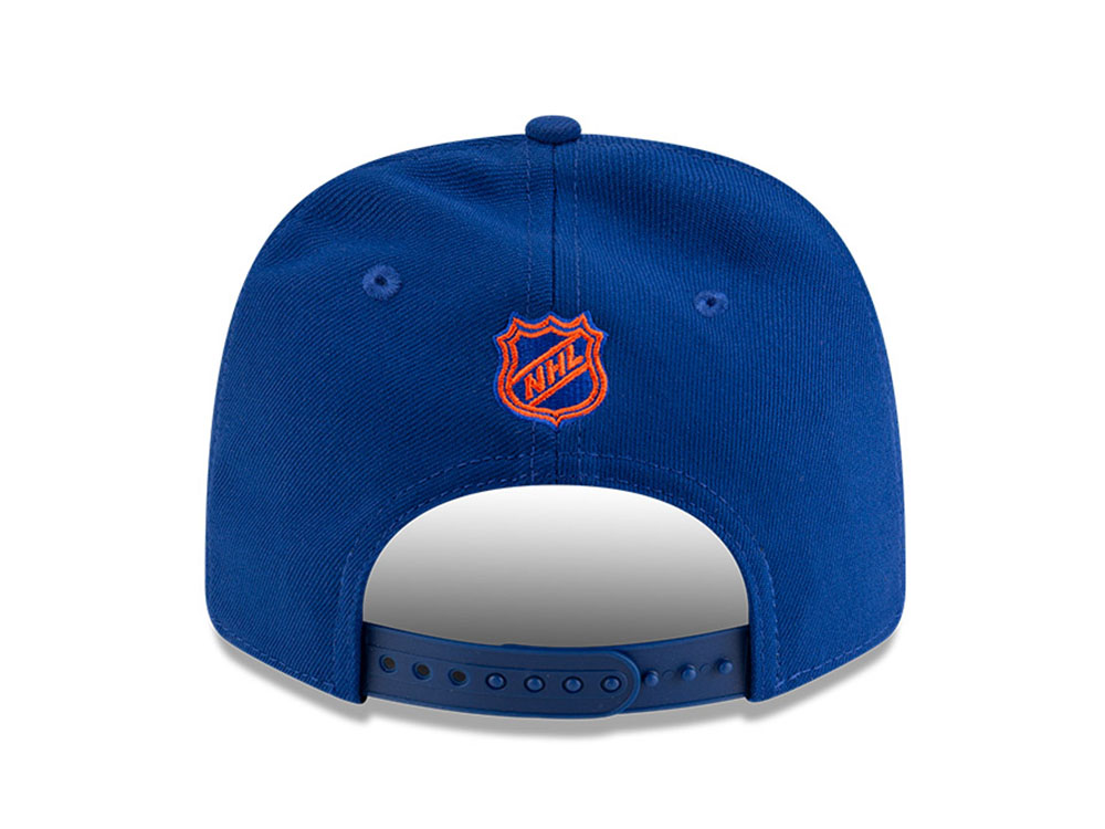 New Era Edmonton Oilers Blue 9Seventy  Stretch Snapback Hat